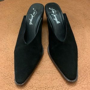 Black free people mules women’s size 40